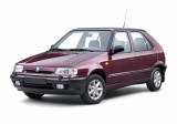 Čelní sklo ŠKODA FELICIA r.v. 1994-2001 - tónované zelené + modrý pruh