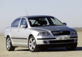 Čelní sklo ŠKODA OCTAVIA II  r.v. 2004-2013,  tónované zelené + šedý pruh