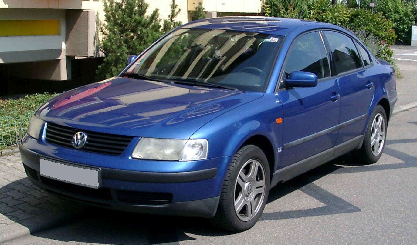 Čelní sklo VOLKSWAGEN PASSAT r.v. 1996 -2005, tónované zelené